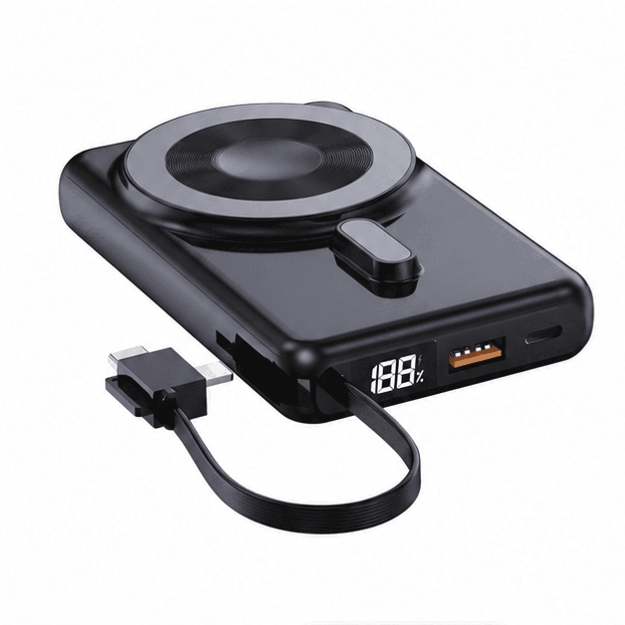 10000mah Power Bank Multi Cable & Watch Charger