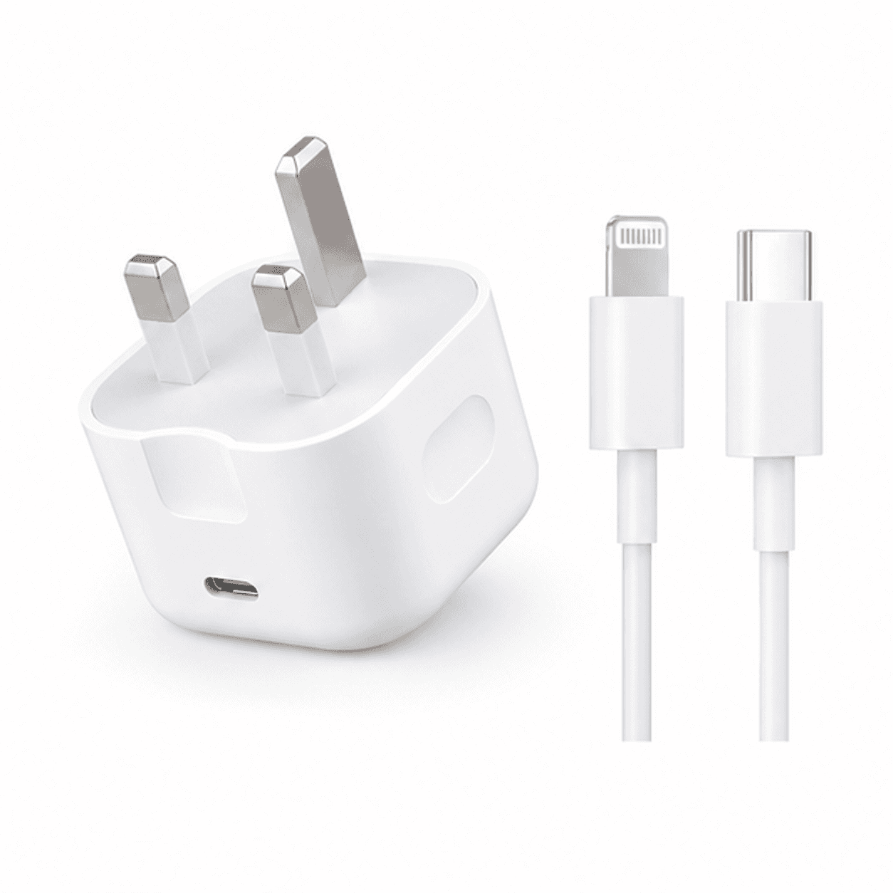 20w Fast Charger + Type-C To Lightning Cable Combo