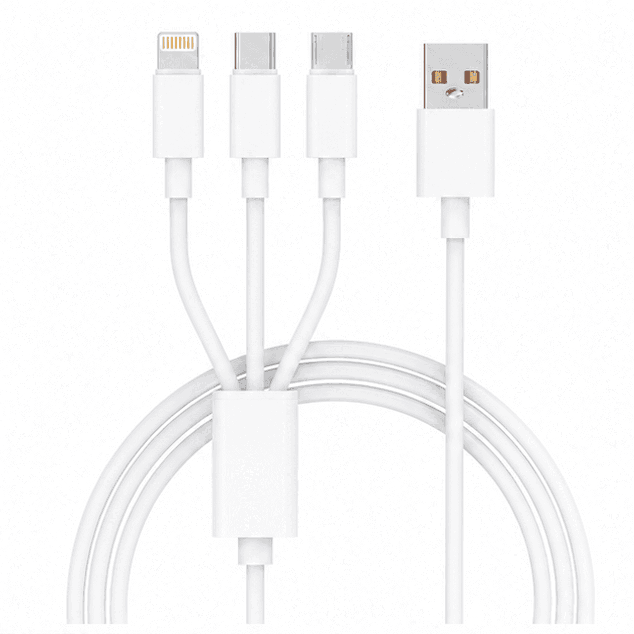 3-In-1 - 3m Silicon Cable