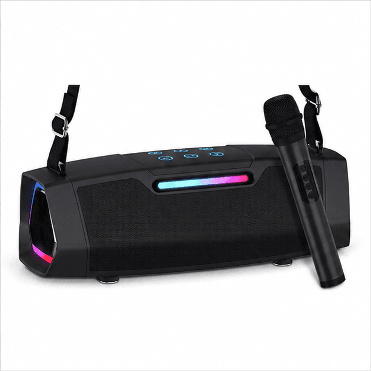 Bluetooth Speaker With Handle & Microphone