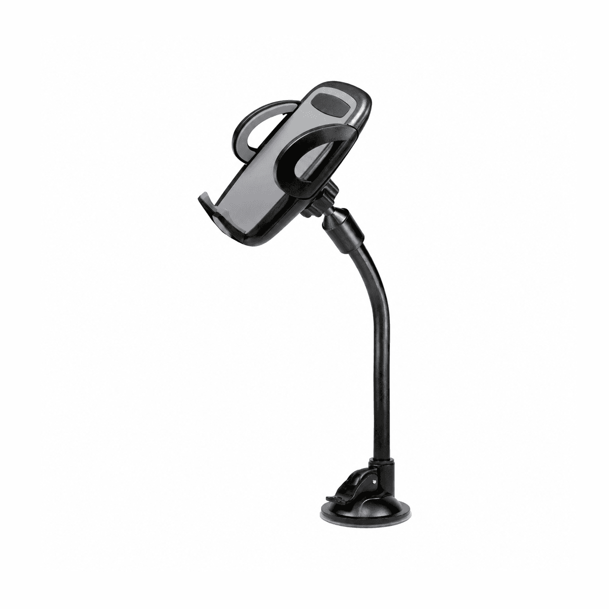Car Holder 360 Degrees Long Neck / Suction & Vent Mounted