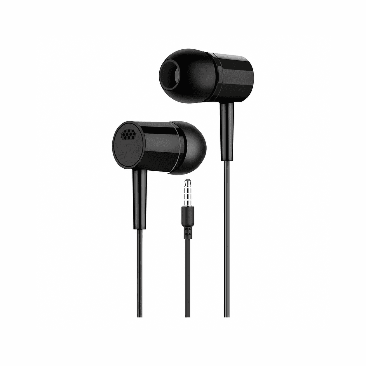 In-Ear Handsfree – High-Quality Sound | Black Design