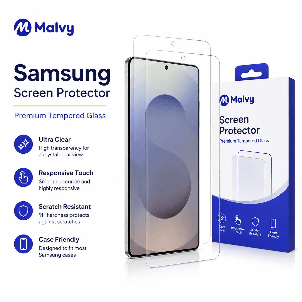 Samsung Galaxy A73 Screen Protector by Malvy