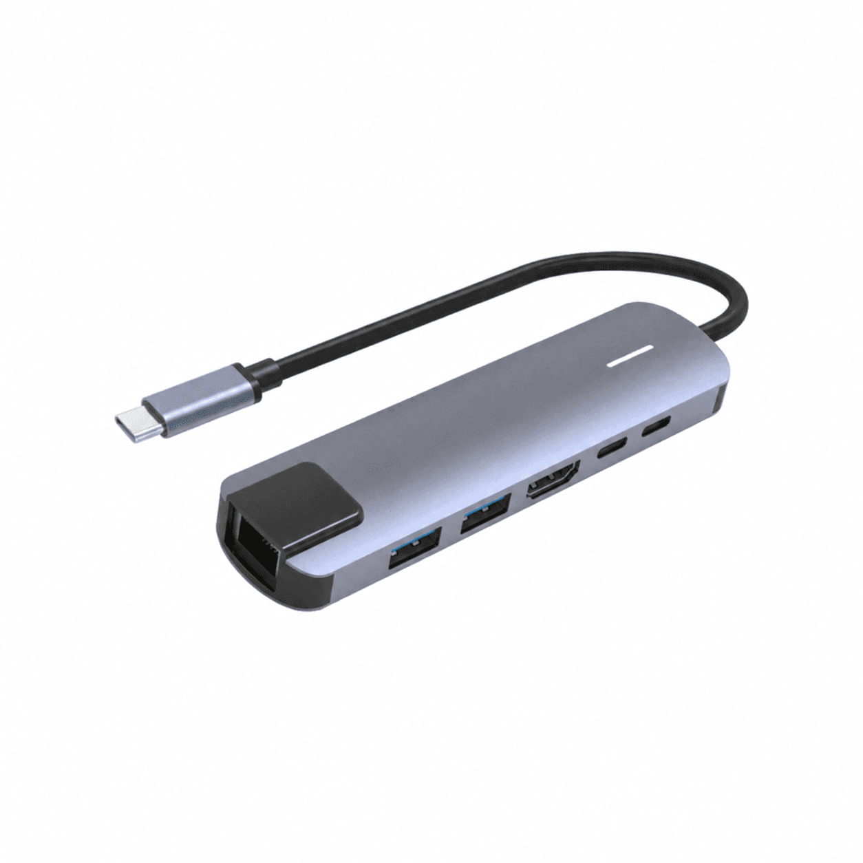 Malvy 6-In-1 Hub Multi Functional Adapter Versatile Connectivity product photo
