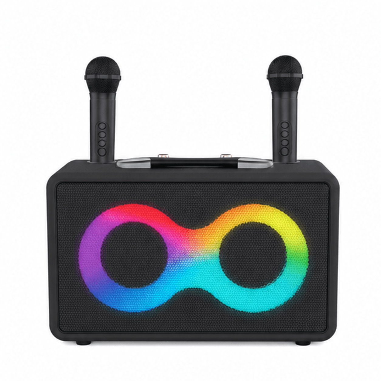 Malvy Pf306 – Portable Karaoke Speaker With Wireless 2*Mic (Sleeping) product photo